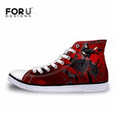 Men Top Canvas Shoes / Classic High-Top Flat Shoe-H899AK-5-JadeMoghul Inc.