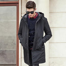 Men Winter Jacket / Top Quality Long Jacket-Black-M-China-JadeMoghul Inc.