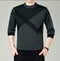 Men Winter Round Neck Knitted Sweaters / Smart Casual Cashmere Blend Pullover-9898 green-M-JadeMoghul Inc.