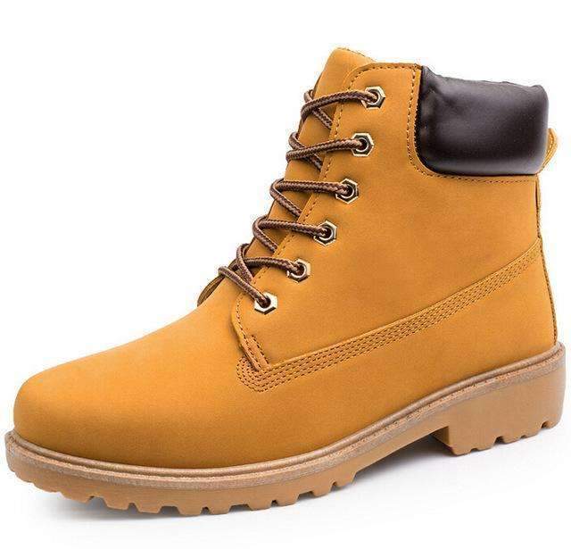 Men / Women Autumn Boots-yellow-5.5-JadeMoghul Inc.
