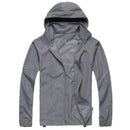 Men / Women Quick Dry water Proof Jacket-Light gray-L-JadeMoghul Inc.