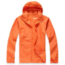 Men / Women Quick Dry water Proof Jacket-Orange-L-JadeMoghul Inc.