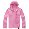 Men / Women Quick Dry water Proof Jacket-Pink-L-JadeMoghul Inc.
