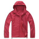 Men / Women Quick Dry water Proof Jacket-Red-L-JadeMoghul Inc.