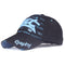 Men / women Unisex Base ball Hat With embroidered And Print Detailing-black blue-adjustable-JadeMoghul Inc.