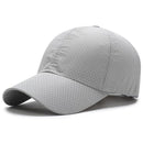Men / Women Unisex Water proof / Quick Dry Mesh Base Ball Hat-Light Gray-JadeMoghul Inc.