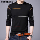 Men Wool Sweater / Slim Fit Warm O-Neck Pullover-Black-S-JadeMoghul Inc.