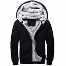 Men Zipper Hooded Coat / Tracksuit Sweatshirt-MC1647BL-M-JadeMoghul Inc.