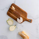 Men's Barware Etched Teak Cutting and Serving Board Gift (Pack of 1)-Personalized Gifts By Type-JadeMoghul Inc.