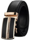 Men's Belts Luxury Automatic Buckle Genuine Leather Strap Black Brown for Men-Gold 1-120cm-JadeMoghul Inc.