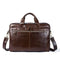 Men's Briefcase Male Genuine Leather men bags Messenger Bag Men's Shoulder Bags Leather Laptop Bag-9207coffee-China-JadeMoghul Inc.