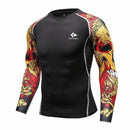 Mens Compression Shirts / Skin Tight Long Sleeves Jersey-Model10-XL-JadeMoghul Inc.