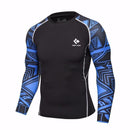 Mens Compression Shirts / Skin Tight Long Sleeves Jersey-Model13-XL-JadeMoghul Inc.