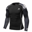 Mens Compression Shirts / Skin Tight Long Sleeves Jersey-Model4-XL-JadeMoghul Inc.