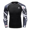 Mens Compression Shirts / Skin Tight Long Sleeves Jersey-Model4-XL-JadeMoghul Inc.