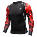 Mens Compression Shirts / Skin Tight Long Sleeves Jersey-Model7-XL-JadeMoghul Inc.