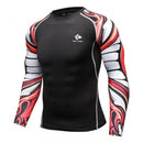 Mens Compression Shirts / Skin Tight Long Sleeves Jersey-Model9-XL-JadeMoghul Inc.