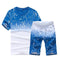 Mens Fitness Tracksuit Set / Sporting Suit-sky blue-S-JadeMoghul Inc.