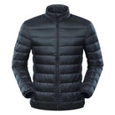 Men's Large Size Ultra Light Down Jacket - Men Duck Down Windbreaker-black-S-JadeMoghul Inc.