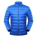 Men's Large Size Ultra Light Down Jacket - Men Duck Down Windbreaker-blue-S-JadeMoghul Inc.