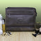 Men's Personalized Bags Expandable Suede Textured Wash Bag