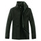 Men's Polar Fleece Jacket-army green-Asian Size XL 165-JadeMoghul Inc.