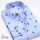 Men's Printed Casual Collar Shirts-CY136-S-JadeMoghul Inc.