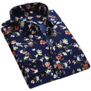 Men's Printed Casual Collar Shirts-CY136-S-JadeMoghul Inc.