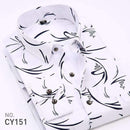 Men's Printed Casual Collar Shirts-CY151-S-JadeMoghul Inc.