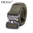 Mens Tactical Belt Military Nylon Belt Outdoor multifunctional Training Belt High Quality Strap-green-125cm-JadeMoghul Inc.