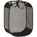 Mesh Hamper with Handles-Storage & Organization-JadeMoghul Inc.
