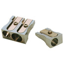 METAL 2-HOLE PENCIL SHARPENER-Supplies-JadeMoghul Inc.
