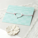 Metal Gifts & Accessories Cheap Personalized Gifts Open Heart Friendship Bracelet Treat Gifts
