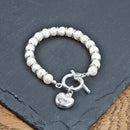 Metal Gifts & Accessories Cheap Personalized Gifts White Harmony Bracelet Treat Gifts
