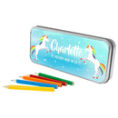 Metal Gifts & Accessories Personalized Gift Ideas Rainbow Unicorn Pencil Case Treat Gifts