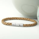 Metal Gifts & Accessories Personalized Gifts For Him Leather Capsule Bracelet Treat Gifts