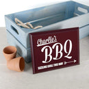 Metal Gifts & Accessories Personalized Plaques BBQ This Way! Garden Plaque Treat Gifts