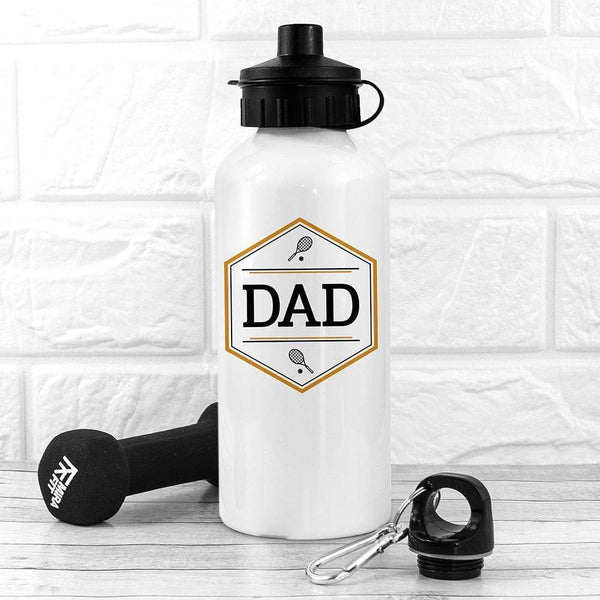 Metal Gifts & Accessories Personalized Water Bottles Iconic Pursuits White Water Bottle Treat Gifts