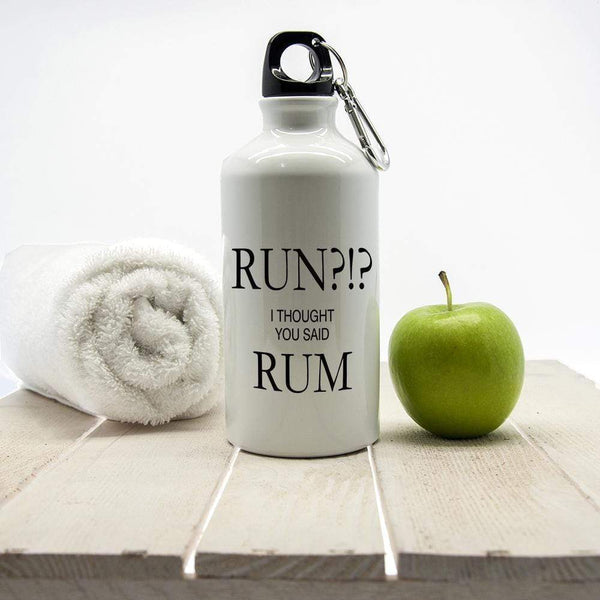 Run!? I Thought You Said Rum Personalized Water Bottles