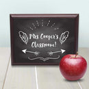 Metal Gifts & Accessories Teacher Gifts Personalised Teacher's Classroom Sign Treat Gifts