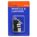 METAL WHISTLE AND LANYARD-Toys & Games-JadeMoghul Inc.