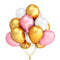 Metallic Latex Birthday Party Balloons