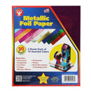 METALLIC PAPER 2 EACH 10 ASST COLOR-Arts & Crafts-JadeMoghul Inc.