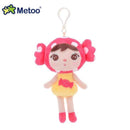 Metoo Doll Stuffed Toys Plush Animals Soft Baby Boy Kids Toys for Children Girls Boys Kawaii Mini Angela Rabbit Pendant Keychain AExp