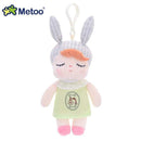 Metoo Doll Stuffed Toys Plush Animals Soft Baby Boy Kids Toys for Children Girls Boys Kawaii Mini Angela Rabbit Pendant Keychain AExp