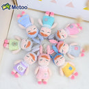 Metoo Doll Stuffed Toys Plush Animals Soft Baby Boy Kids Toys for Children Girls Boys Kawaii Mini Angela Rabbit Pendant Keychain AExp