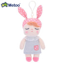 Metoo Doll Stuffed Toys Plush Animals Soft Baby Boy Kids Toys for Children Girls Boys Kawaii Mini Angela Rabbit Pendant Keychain JadeMoghul Inc.
