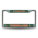 Audi License Plate Frame Miami Bling Chrome Frame