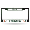 Lexus License Plate Frame Miami Dark Green Colored Chrome Frame