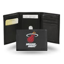 Cute Wallets Miami Heat Embroidered Trifold